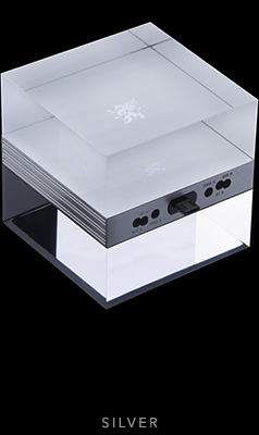 m|CUBE - silver